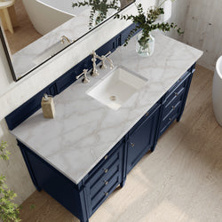 James Martin Brittany 60" Single Vanity with 3 CM Countertop