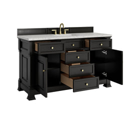 James Martin Brookfield 60" Single Vanity with 3CM Countertop & FreePower Wireless Charger