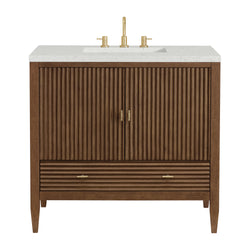 James Martin Myrrin 36" Single Vanity with 3 CM Countertop