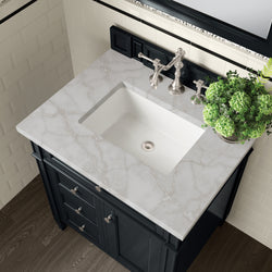 James Martin Brittany 30" Single Vanity with 3 CM Countertop
