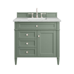 James Martin Brittany 36" Single Vanity with 3 Countertop