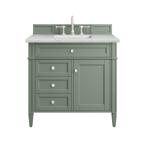 James Martin Brittany 36" Single Vanity with 3 Countertop