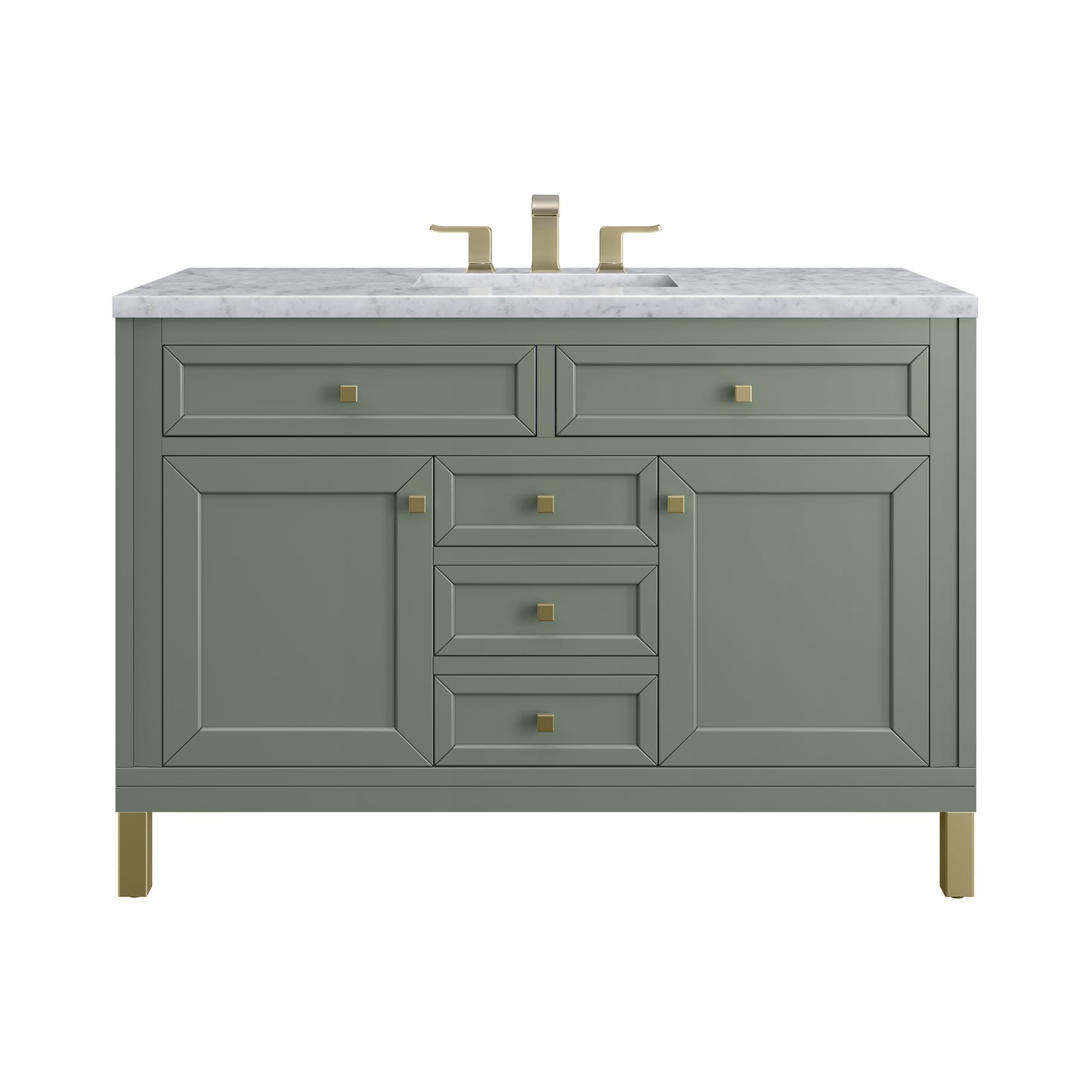 James Martin Chicago 48" Single Vanity with 3 CM Countertop
