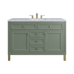 James Martin Chicago 48" Single Vanity with 3 CM Countertop
