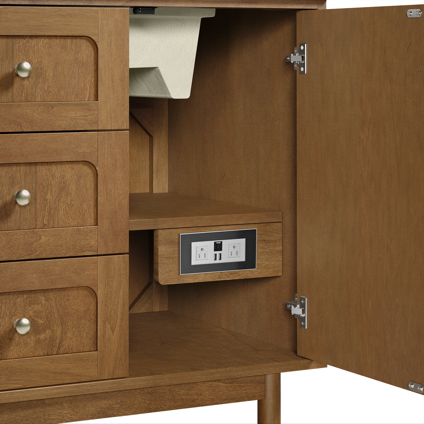 James Martin Laurent 60" Double Vanity with 3 CM Countertop