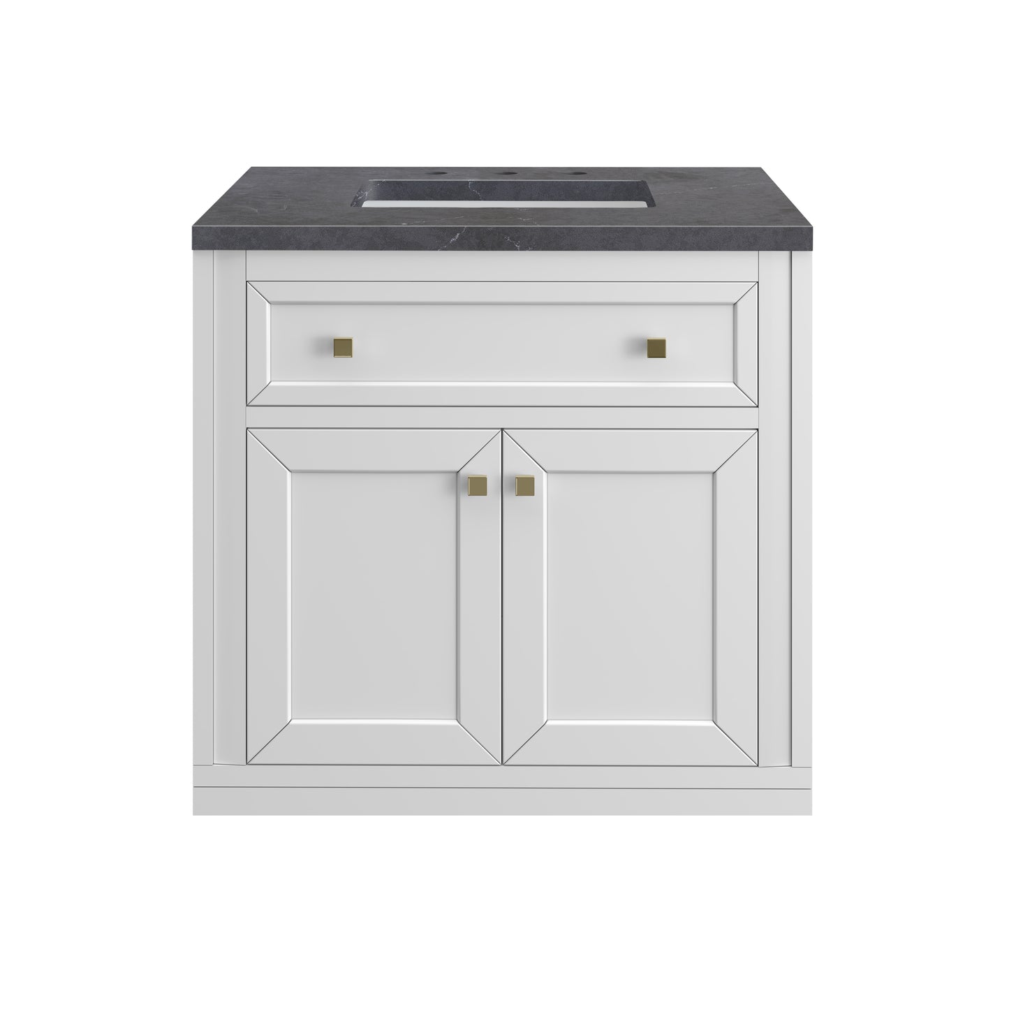 James Martin Chicago 30" Single Vanity with 3 CM Countertop