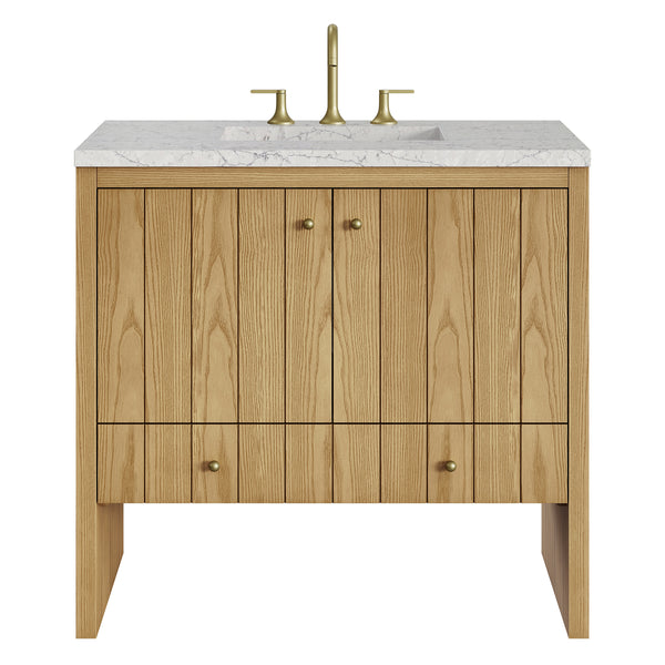 James Martin Hudson 36" Single Vanity with 3 CM Countertop