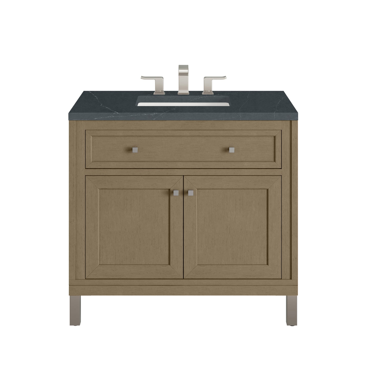 James Martin Chicago 36" Single Vanity with 3 CM Countertop