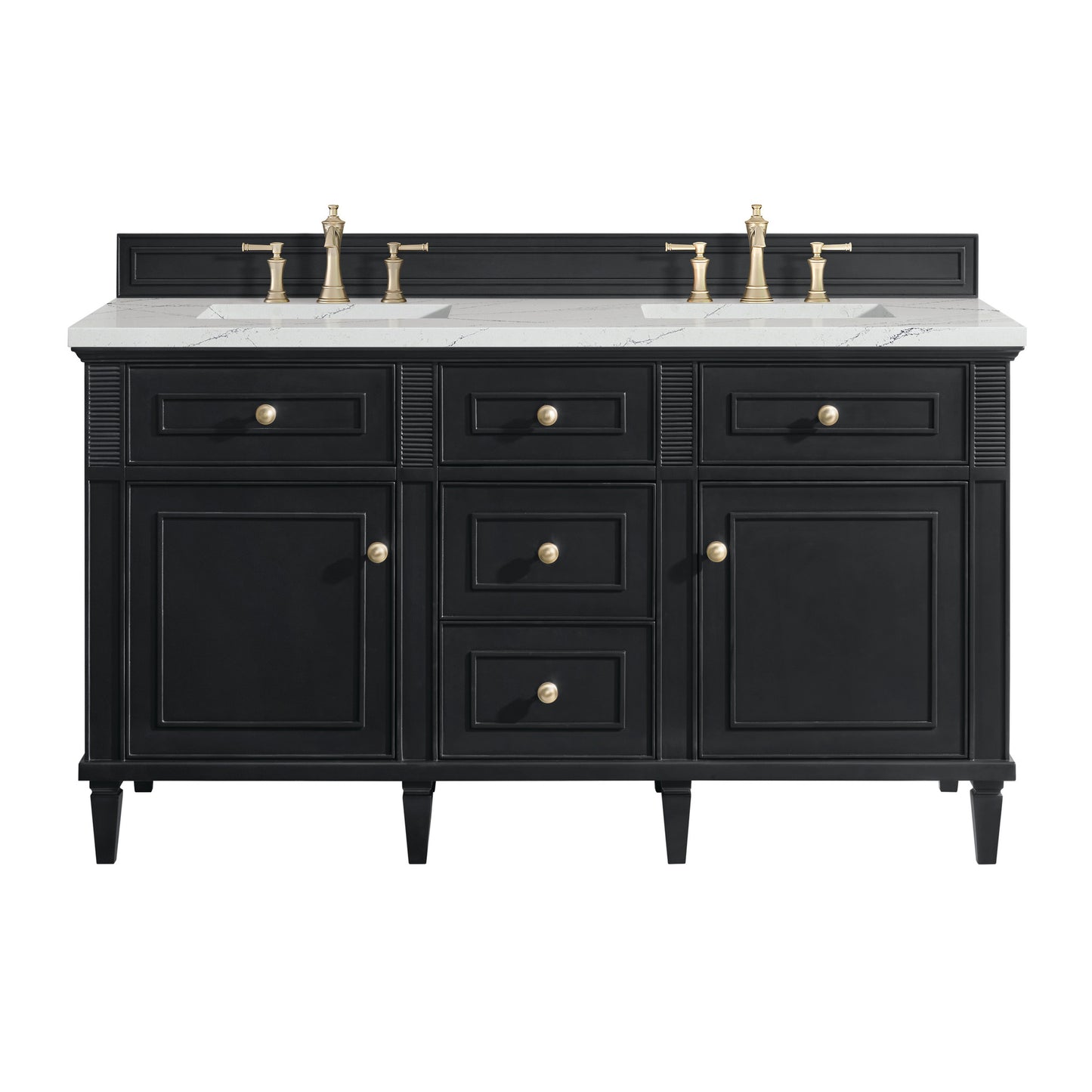 James Martin 60" Lorelai Double Vanity - Luxe Bathroom Vanities