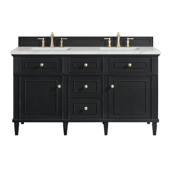 James Martin Lorelai 60" Double Vanity with 3 CM Countertop & FreePower Wireless Charger