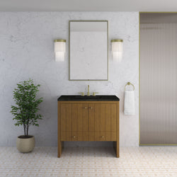 James Martin Hudson 36" Single Vanity with 3 CM Countertop
