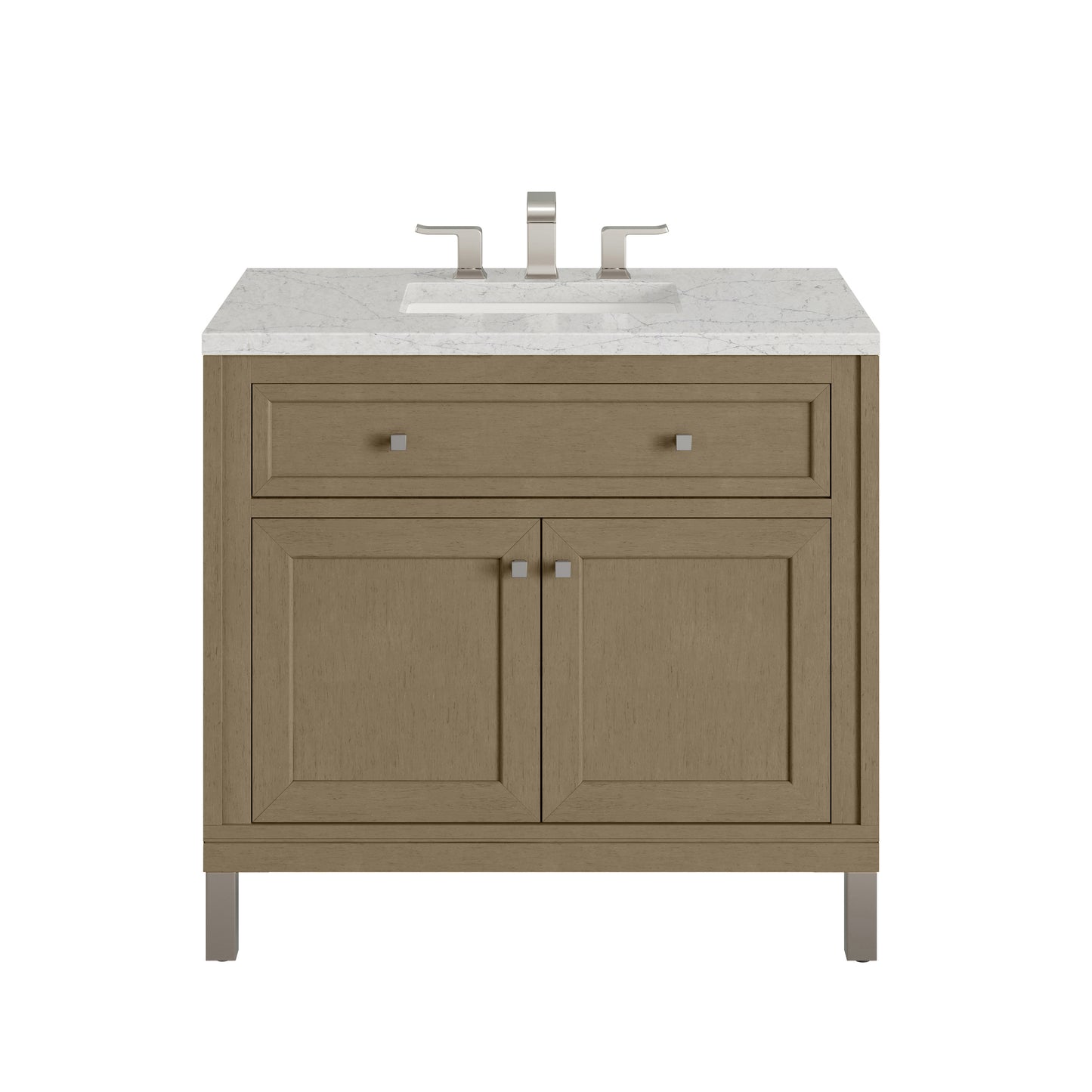 James Martin Chicago 36" Single Vanity with 3 CM Countertop