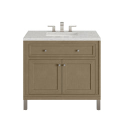 James Martin Chicago 36" Single Vanity with 3 CM Countertop