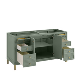 James Martin Chicago 60" Double Vanity with 3 CM Countertop