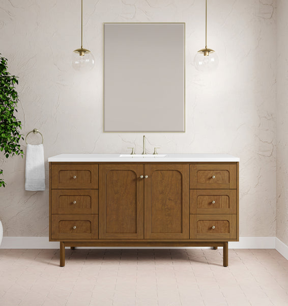 James Martin Laurent 60" Single Vanity with 3 CM Countertop