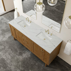 James Martin Laurent 72" Double Vanity with 3 CM Countertop