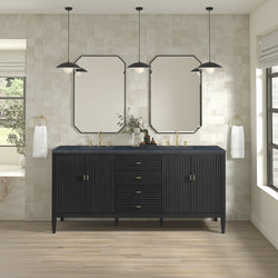 James Martin Myrrin 72" Double Vanity with 3 CM Countertop