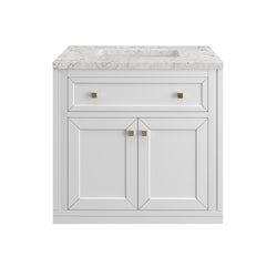James Martin Chicago 30" Single Vanity with 3 CM Countertop