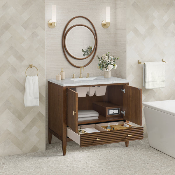 James Martin Myrrin 36" Single Vanity with 3 CM Countertop