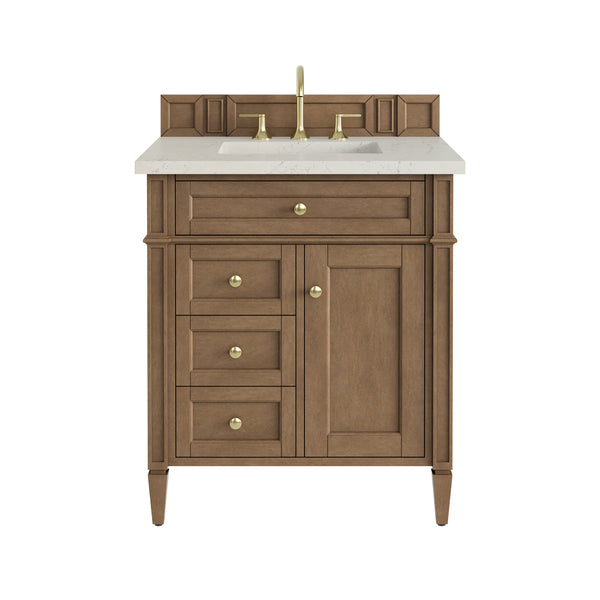 James Martin Brittany 30" Single Vanity with 3 CM Countertop