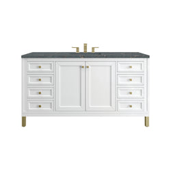 James Martin Chicago 60" Single Vanity with 3 CM Countertop