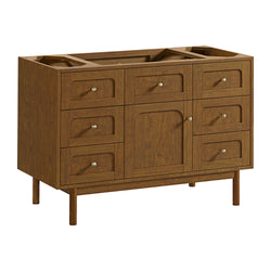 James Martin Laurent 48" Single Vanity with Single Hole 3 CM Countertop and Matching Backsplash