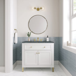 James Martin Chicago 36" Single Vanity with 3 CM Countertop