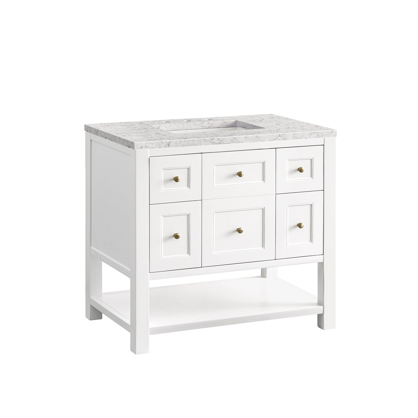James Martin Breckenridge 36" Single Vanity w/ 3CM Countertop