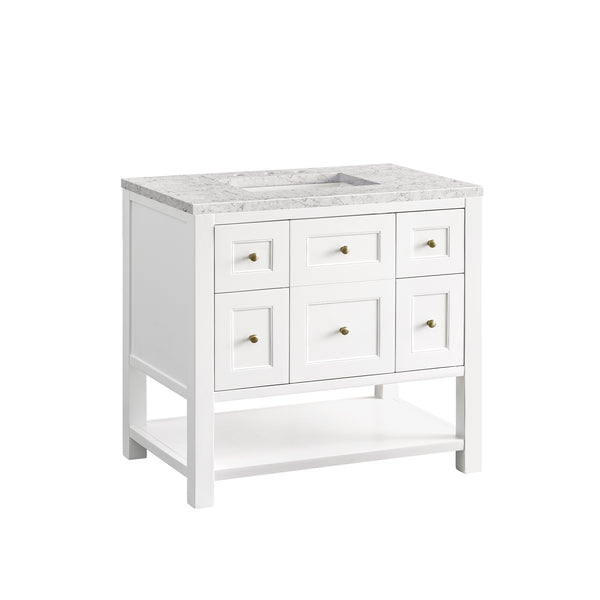 James Martin Breckenridge 36" Single Vanity w/ 3CM Countertop