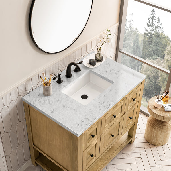 James Martin Breckenridge 36" Single Vanity w/ 3CM Countertop