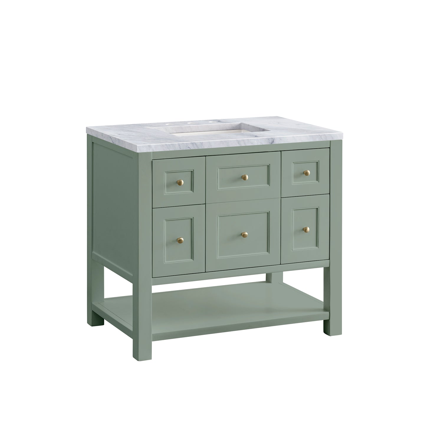 James Martin Breckenridge 36" Single Vanity w/ 3CM Countertop