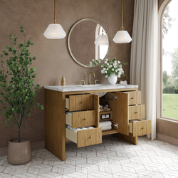 James Martin Hudson 48" Single Vanity with 3 CM Countertop