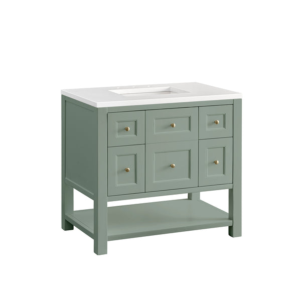 James Martin Breckenridge 36" Single Vanity w/ 3CM Countertop