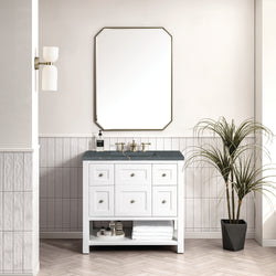 James Martin Breckenridge 36" Single Vanity w/ 3CM Countertop