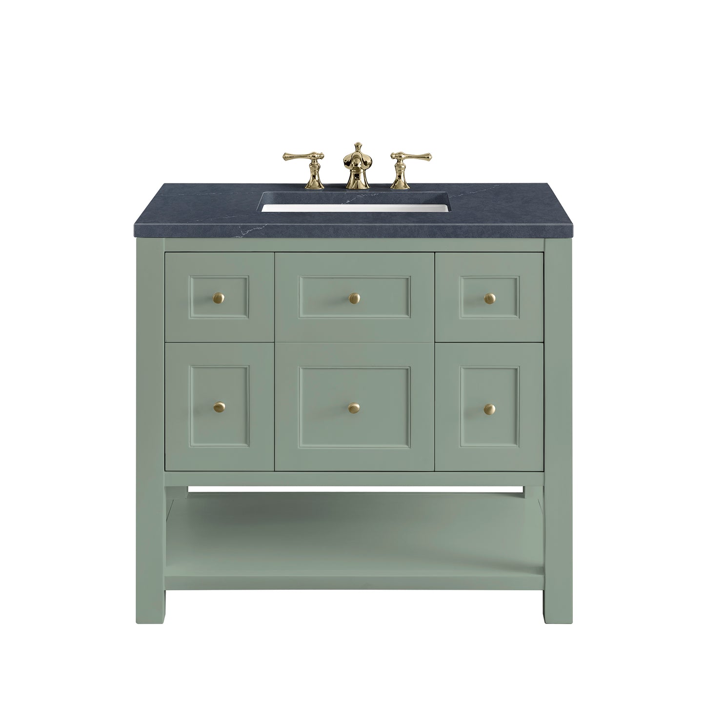 James Martin Breckenridge 36" Single Vanity w/ 3CM Countertop