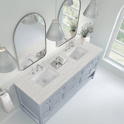 James Martin Breckenridge 72" Double Vanity w/ 3 CM Countertop