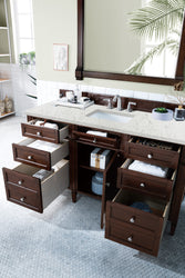 James Martin Brittany 60" Single Vanity with 3 CM Countertop & FreePower Wireless Charger