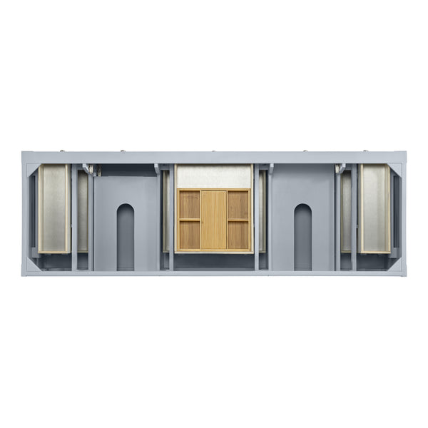 James Martin Breckenridge 72" Double Vanity w/ 3 CM Countertop