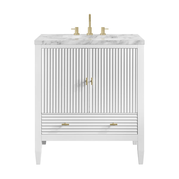 James Martin Myrrin 30" Single Vanity with 3 CM Countertop