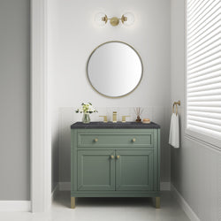 James Martin Chicago 36" Single Vanity with 3 CM Countertop