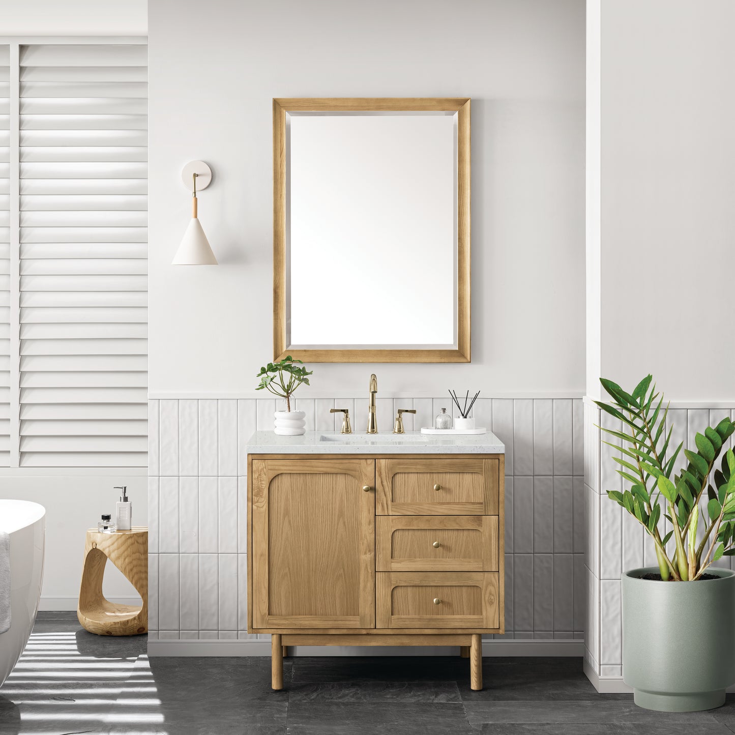 James Martin Laurent 36" Single Vanity with 3 CM Countertop