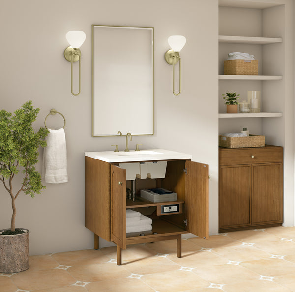 James Martin Laurent 30" Single Vanity with 3 CM Countertop