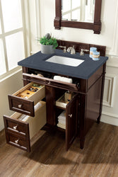 James Martin Brittany 30" Single Vanity with 3 CM Countertop