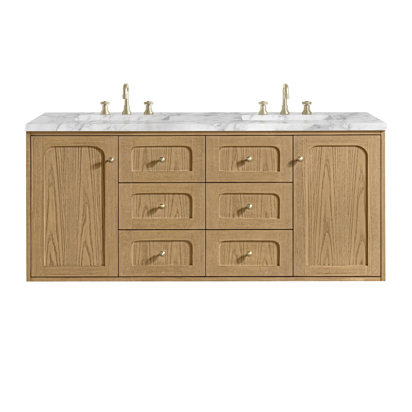 James Martin Laurent 60" Double Vanity with 3 CM Countertop
