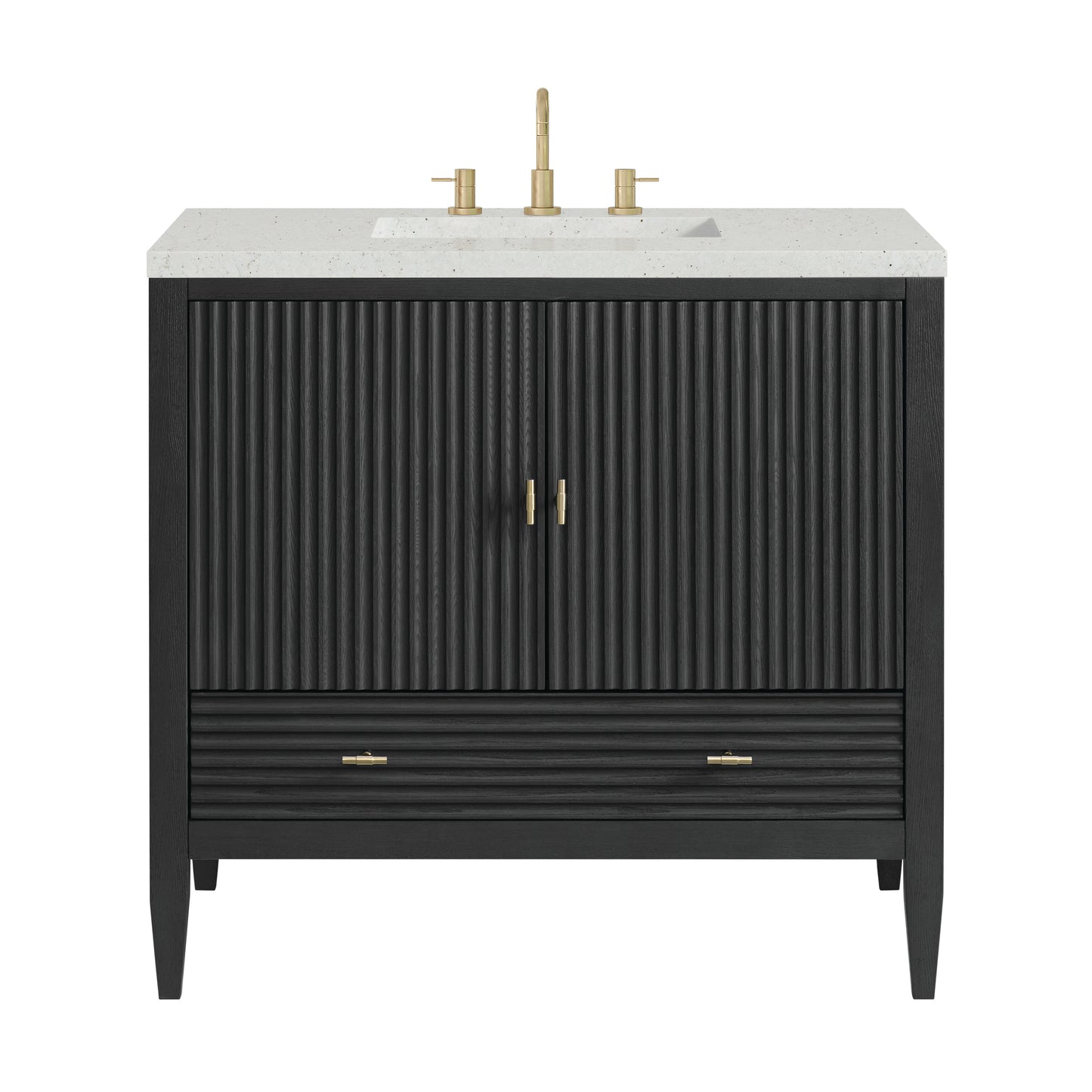 James Martin Myrrin 36" Single Vanity with 3 CM Countertop