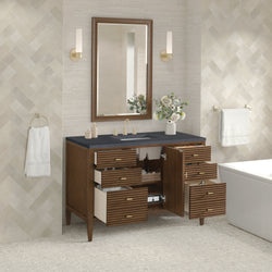 James Martin Myrrin 48" Single Vanity with 3 CM Countertop