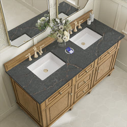 James Martin Lorelai 60" Double Vanity with 3 CM Countertop & FreePower Wireless Charger