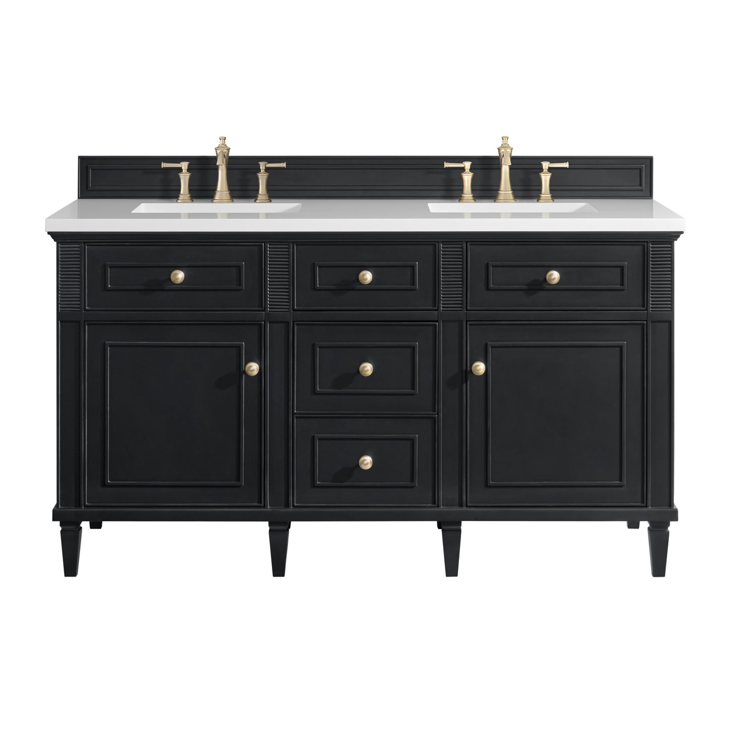 James Martin 60" Lorelai Double Vanity - Luxe Bathroom Vanities