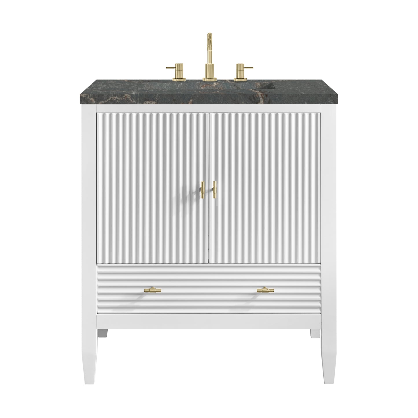 James Martin Myrrin 30" Single Vanity with 3 CM Countertop
