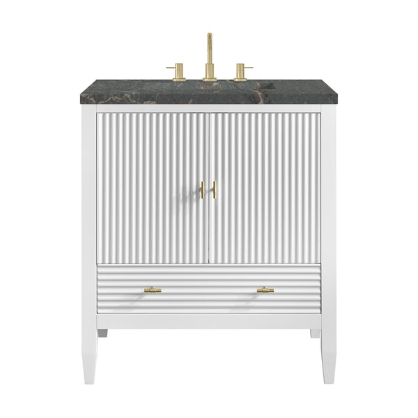 James Martin Myrrin 30" Single Vanity with 3 CM Countertop